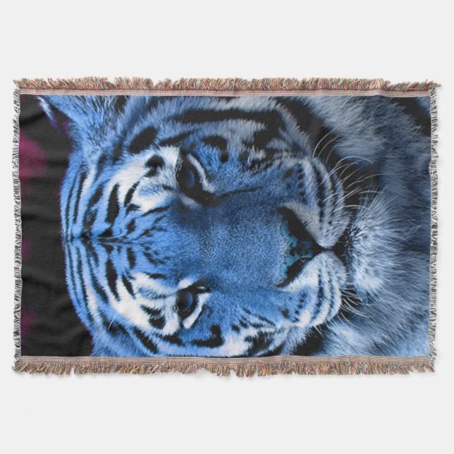 Blue Tiger Decke (Vorderseite)