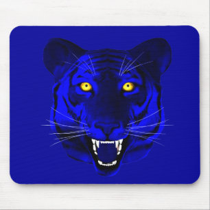 Blue Tiger Mousepad