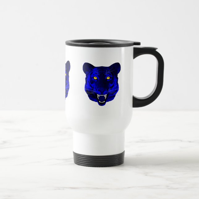 Blue Tiger Reisebecher (Rechts)