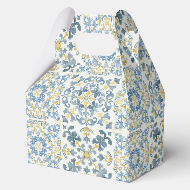 Blue Tile Lemon Geschenkschachtel (Vorderseite)