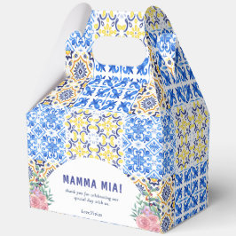Blue Tile Mamma Mia Baby Dusche Geschenkschachtel