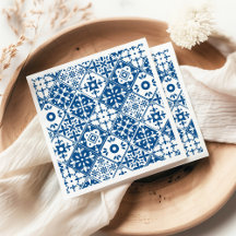 Blue Tile Santorini griechisch/spanisch Thema
