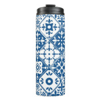 Blue Tile Santorini griechisch/spanisch Thema