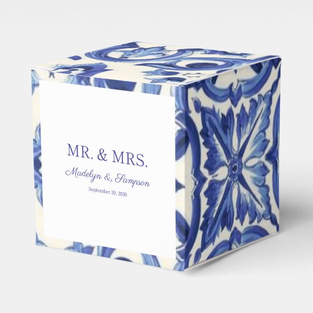 Blue Tiles La Dolce Vita Geschenkschachtel (Vorderseite)
