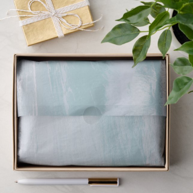 Blue Tissue Paper Seidenpapier (Geschenk)