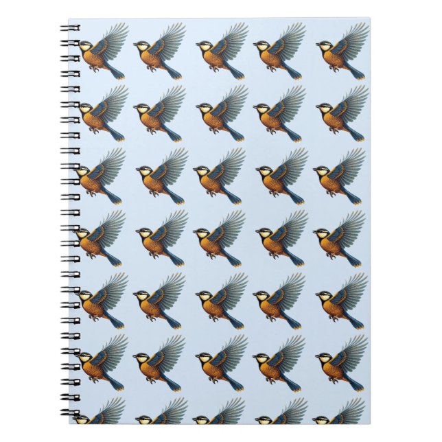 Blue Tit Notizblock (Vorderseite)