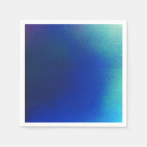 Blue to Aqua Cocktail Napkins