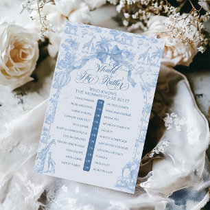 Blue Toile Safari Tier würde Mama statt Spiel