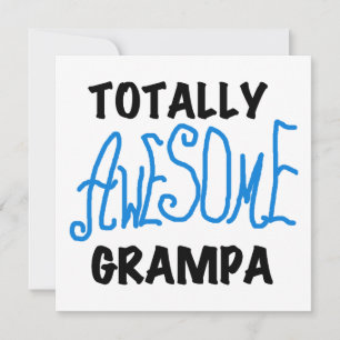 Blue Total Phantastisch Grampa T - Shirt und Gesch