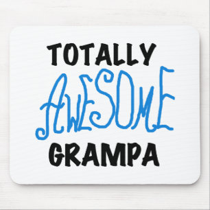 Blue Total Phantastisch Grampa T - Shirt und Gesch Mousepad