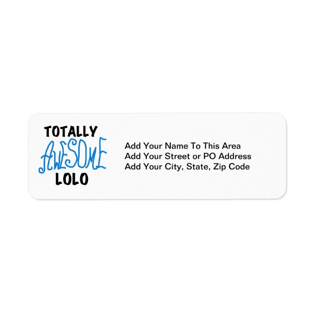 Blue Total Phantastisch Lolo T - Shirt und Geschen (Vorne)