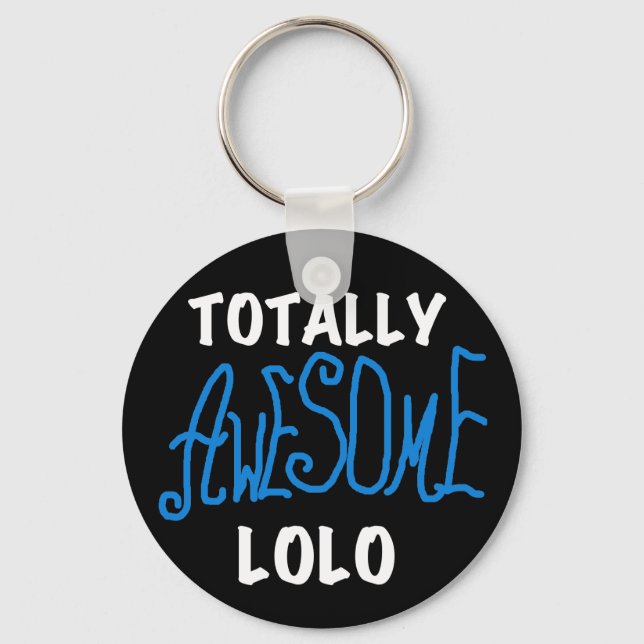Blue Total Phantastisch Lolo T - Shirt und Geschen Schlüsselanhänger (Vorderseite)