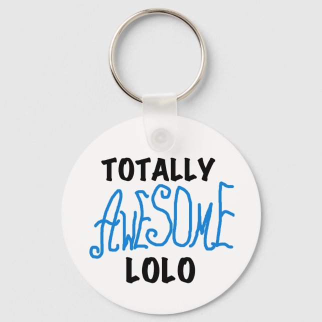 Blue Total Phantastisch Lolo T - Shirt und Geschen Schlüsselanhänger (Vorderseite)