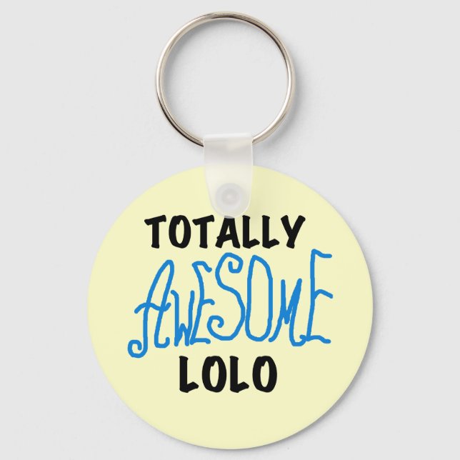Blue Total Phantastisch Lolo T - Shirt und Geschen Schlüsselanhänger (Vorderseite)