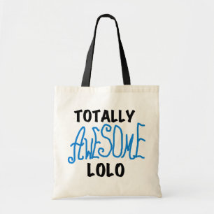 Blue Total Phantastisch Lolo T - Shirt und Geschen Tragetasche