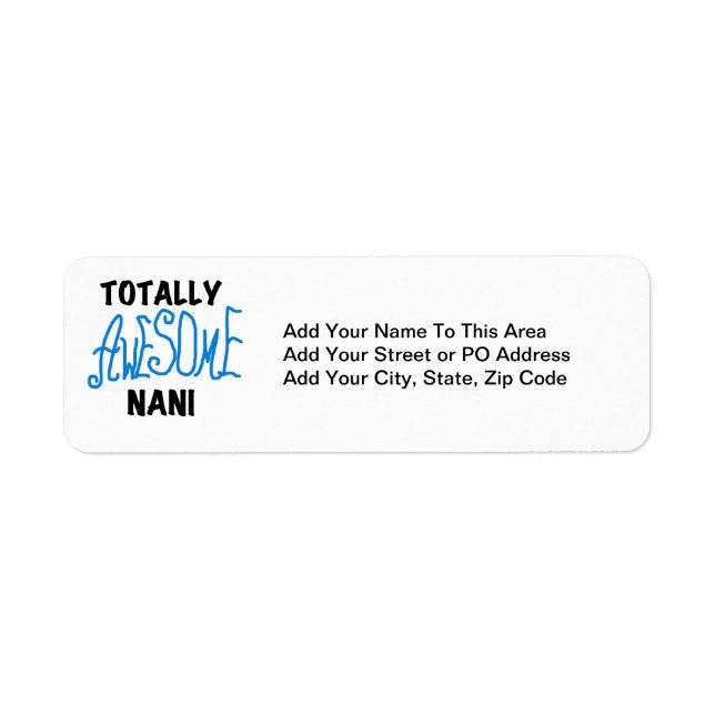 Blue Total Phantastisch Nani T - Shirt und Geschen (Vorne)