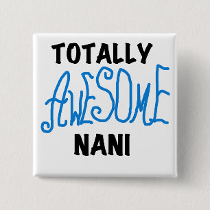 Blue Total Phantastisch Nani T - Shirt und Geschen Button