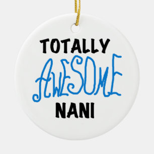 Blue Total Phantastisch Nani T - Shirt und Geschen Keramikornament