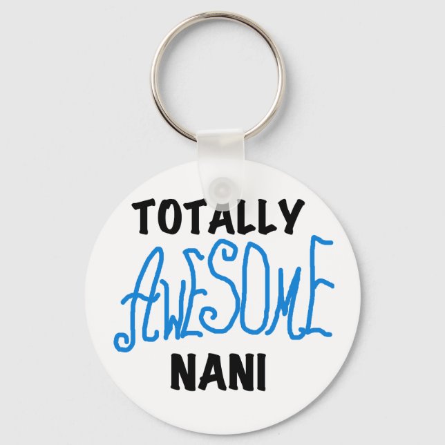Blue Total Phantastisch Nani T - Shirt und Geschen Schlüsselanhänger (Vorderseite)