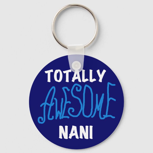 Blue Total Phantastisch Nani T - Shirt und Geschen Schlüsselanhänger (Vorderseite)