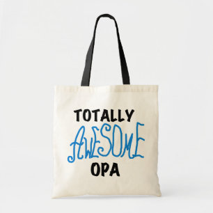 Blue Total Phantastisch Opa T - Shirt und Geschenk Tragetasche