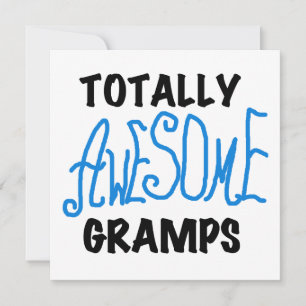 Blue Totally Phantastisch Gramps T - Shirt und Ges