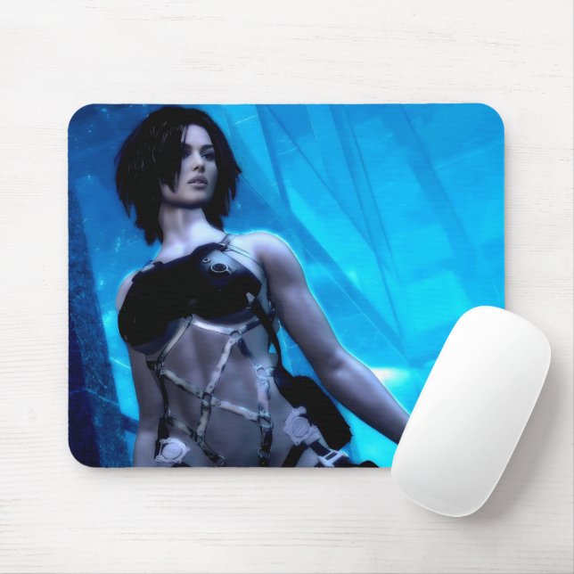 Blue Toxin mousepad (Mit Mouse)