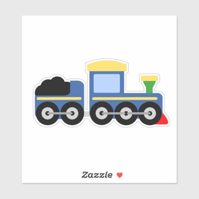 Blue Train Motor und Kohlewagen Aufkleber (Blatt)
