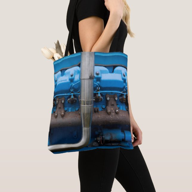 Blue Traktor Tasche (Von Nahem)