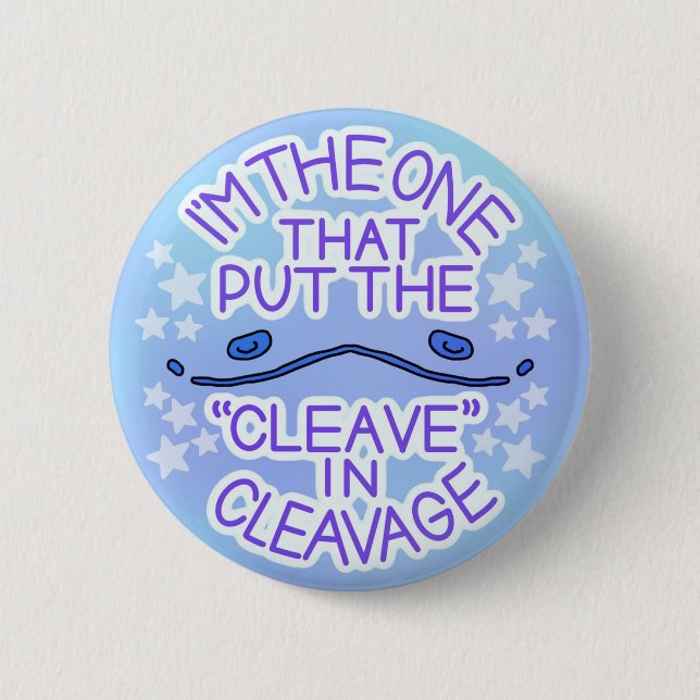 Blue trans-Stolz Top-Operation-Button Button (Vorderseite)