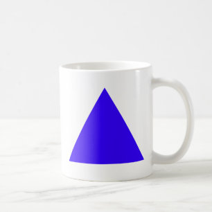 Blue Triangle Trans The MUSEUM Zazzle Geschenke Kaffeetasse