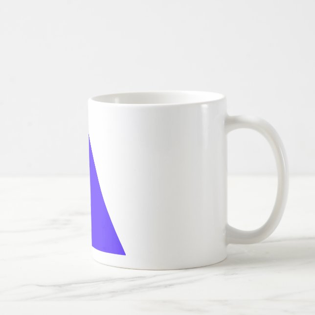 Blue Triangle Trans The MUSEUM Zazzle Geschenke Kaffeetasse (Rechts)