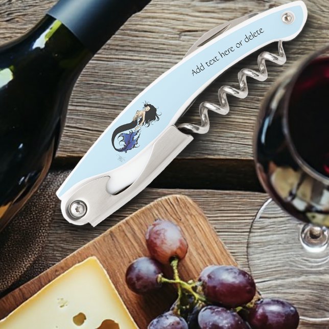 Blue Tribal Mermaid Kellnermesser (Von Creator hochgeladen)