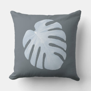 Blue Tropical Pillow Kissen Für Draußen