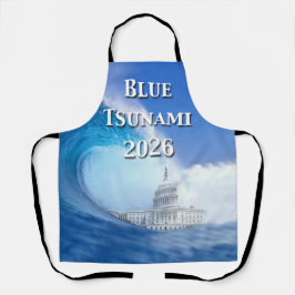 Blue Tsunami Election 2026 Schürze