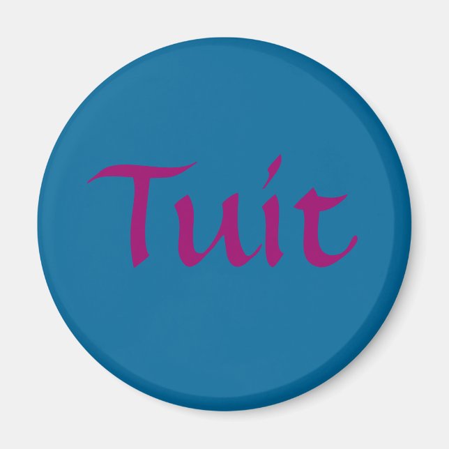 Blue Tuit Magnet (Vorne)
