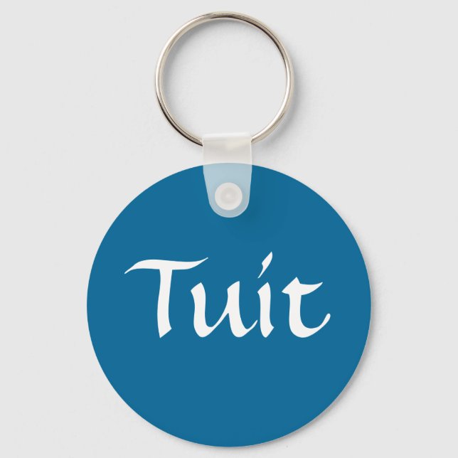 Blue Tuit Schlüsselanhänger (Vorderseite)