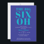 Blue Türkise 60. Überraschung Geburtstag Elegant Einladung<br><div class="desc">Blue Turquoise 60. Überraschung Geburtstag Elegant Ihre Gäste werden wissen,  dass dies ein besonderes Party sein wird,  wenn Sie nur diese Einladung ansehen!</div>