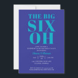 Blue Türkise 60. Überraschung Geburtstag Elegant Einladung<br><div class="desc">Blue Turquoise 60. Überraschung Geburtstag Elegant Ihre Gäste werden wissen,  dass dies ein besonderes Party sein wird,  wenn Sie nur diese Einladung ansehen!</div>