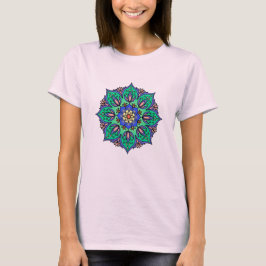 Blue-Turquoise Mandala Classic T-Shirt