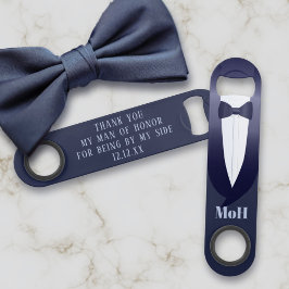 Blue Tuxedo Wedding Man of Honey Bar Key