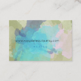 Blue und Green Visitenkarten Visitenkarte