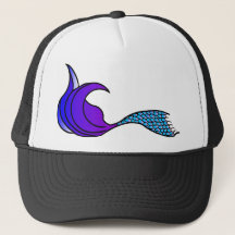 Blue und Lila Mermaid-Schwanz