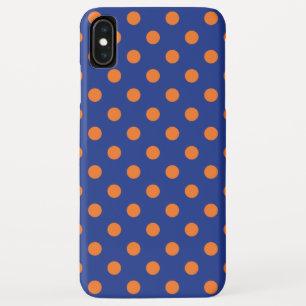 Blue und Orange Polka Dots Case-Mate iPhone Hülle