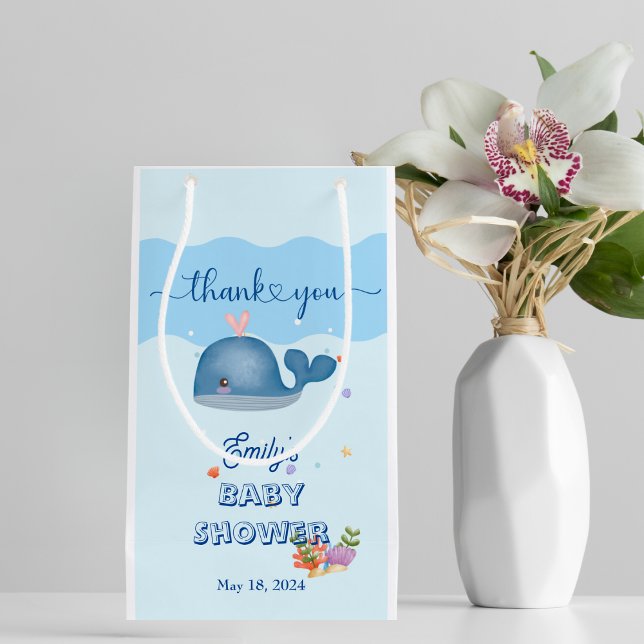 Blue Under Sea Baby Boy Shower Kleine Geschenktüte (Von Creator hochgeladen)