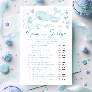 Blue Under Sea Mommy oder Daddy Game