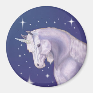 Blue Unicorn-Magnet Magnet