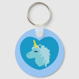 Blue Unicorn Schlüsselanhänger