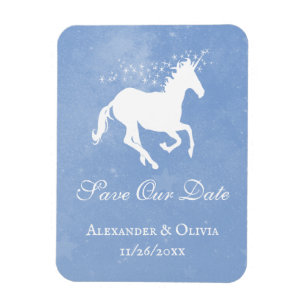Blue Unicorn speichert das Datumsfenster Magnet