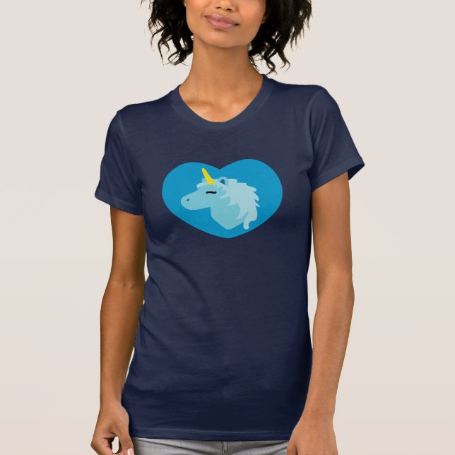 Blue Unicorn T - Shirt (Vorderseite)